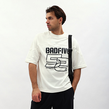ATSW383-1 Футболка Badfive Streetball белый